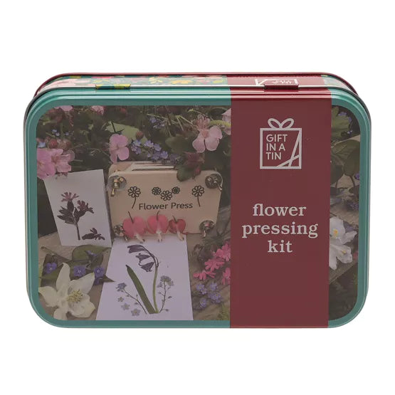 Gifts For Grown Ups Flower Pressing Kit Tin