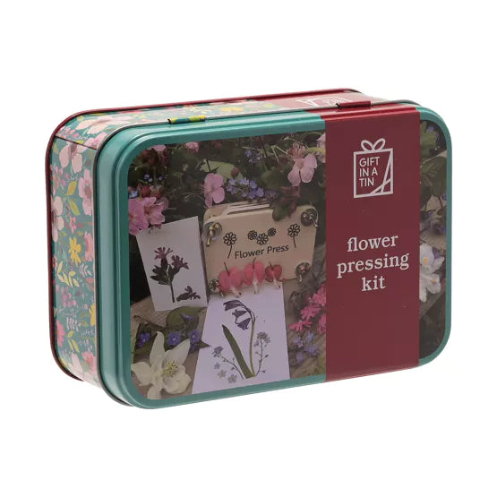 Gifts For Grown Ups Flower Pressing Kit Tin