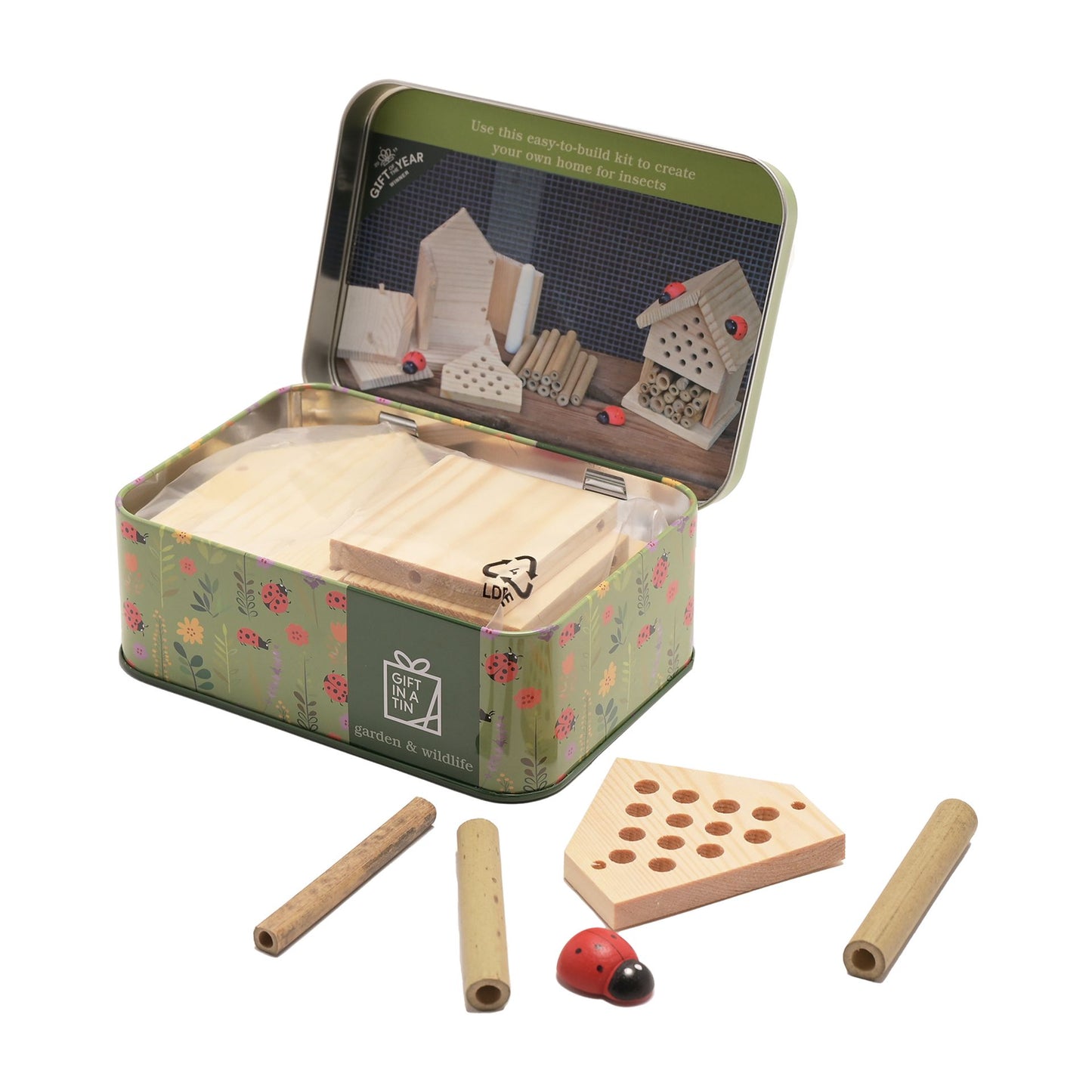 Gifts in a Tin Make your Own Insect House