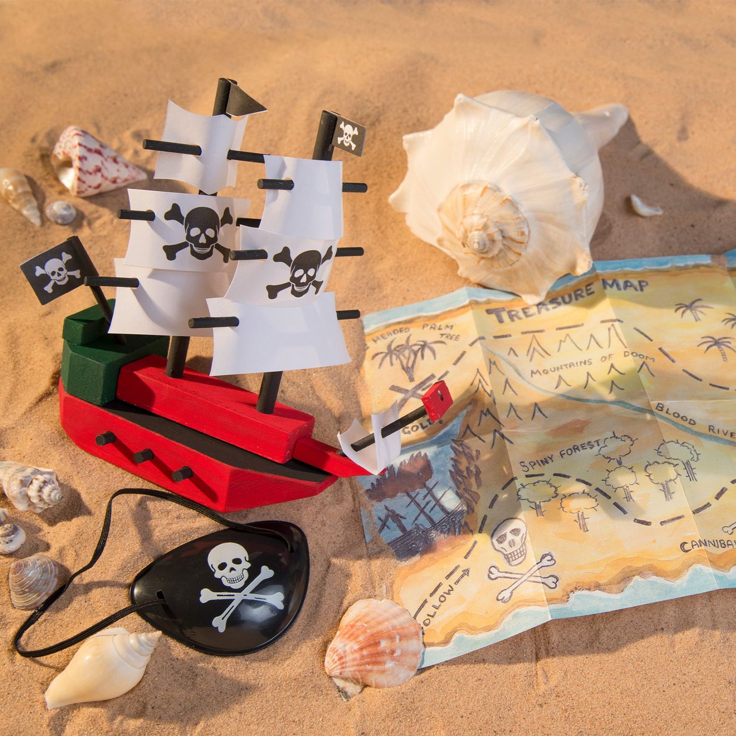 Gift In A Tin Pirate Ship