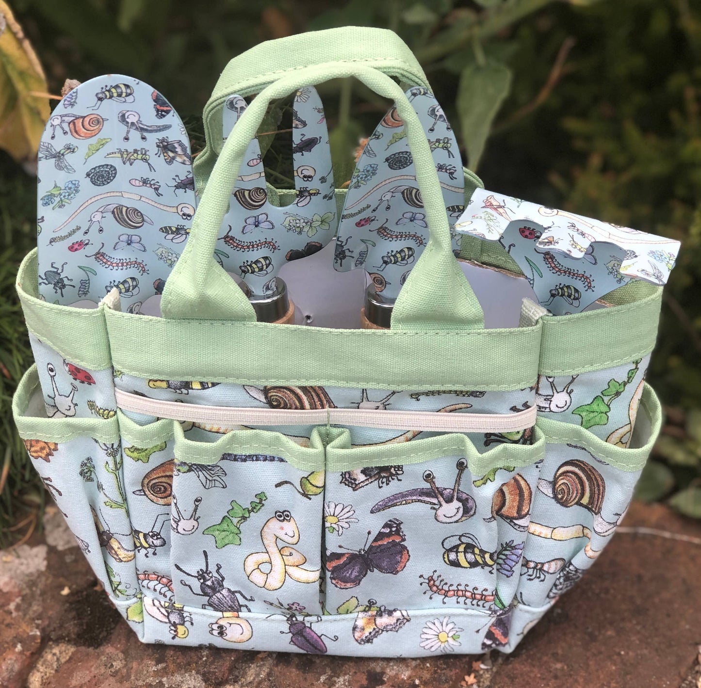 Children's Garden Tool Bag and Hand Tools Gift Set