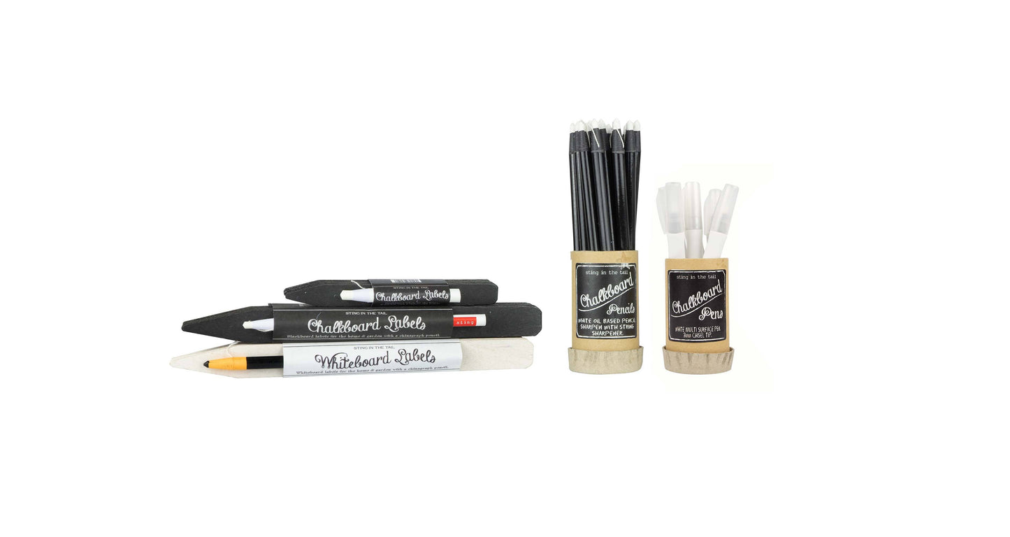 10 Chalkboard 15cm Labels | Garden | Identify | Grow