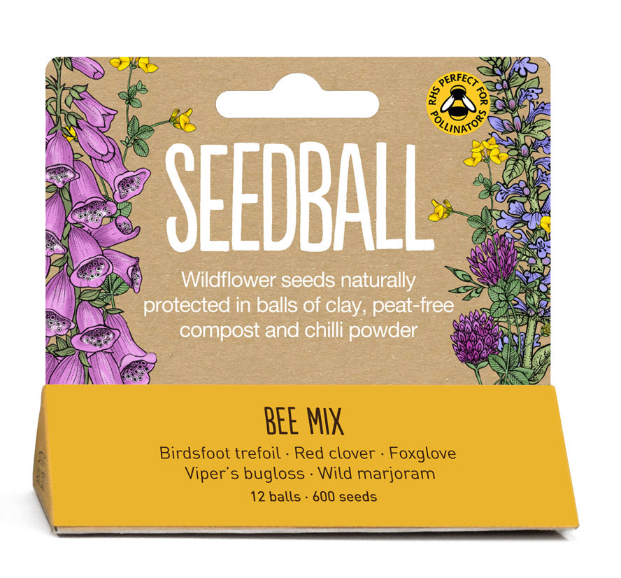 Mini-meadow Bamboo Pots Bee Mix