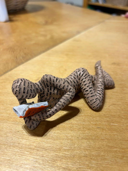 Reading Figure - Lying Down