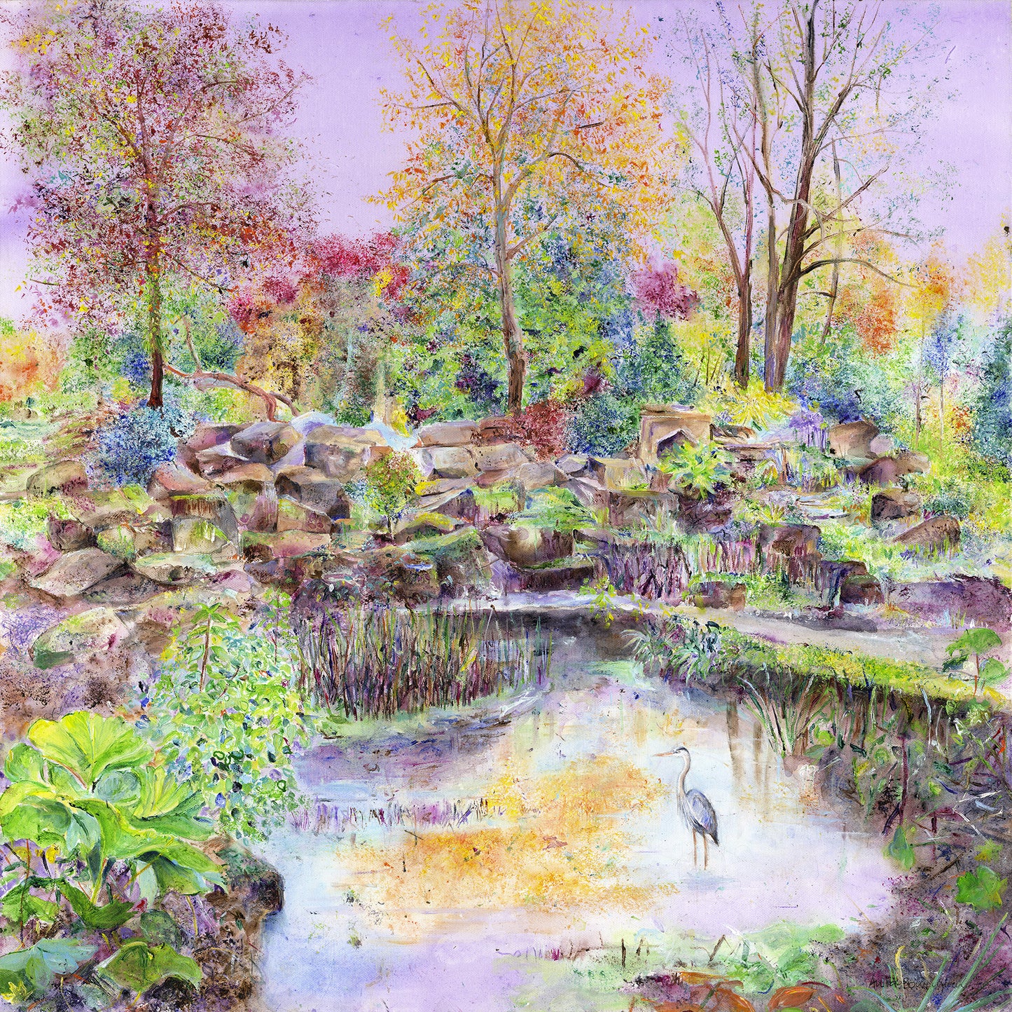 The Rock Garden Card