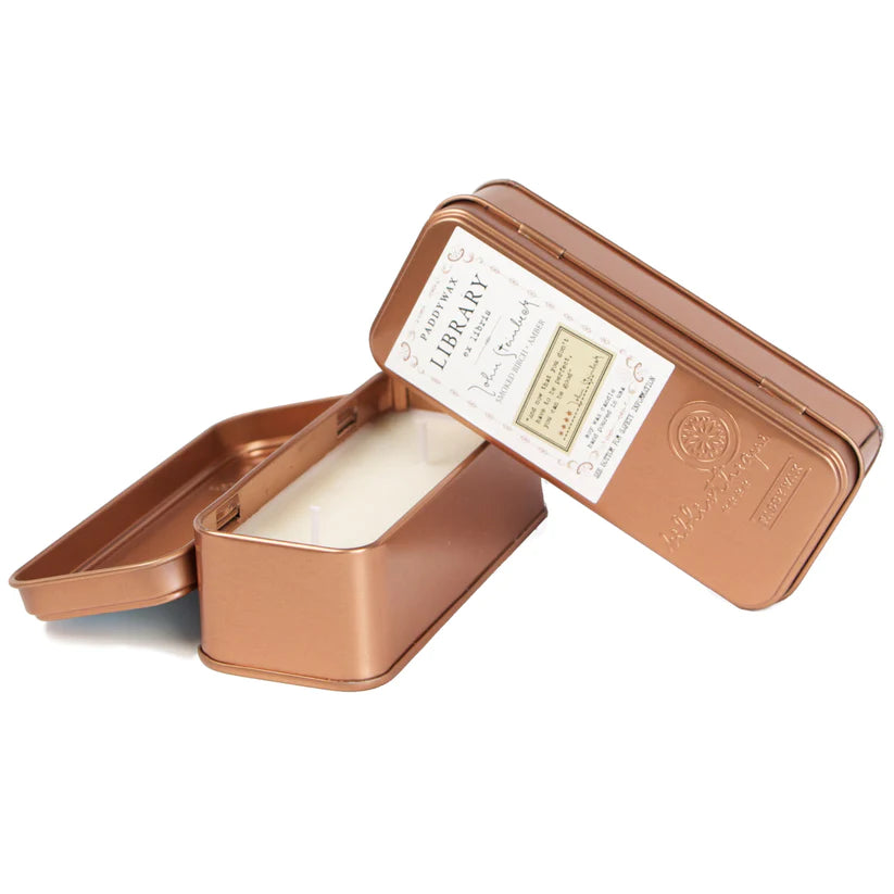 Two Wick Travel Tin - Steinbeck