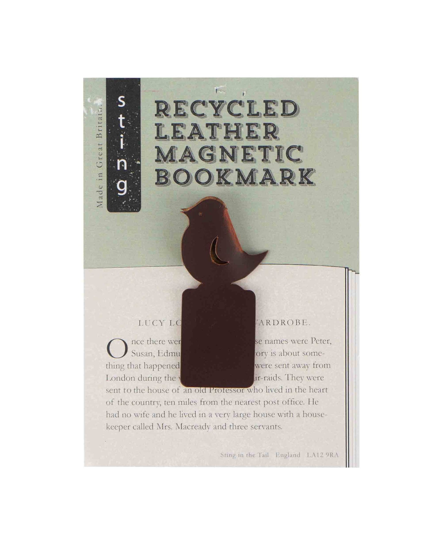 Leather Bird Bookmark | Read | Mark | Journal