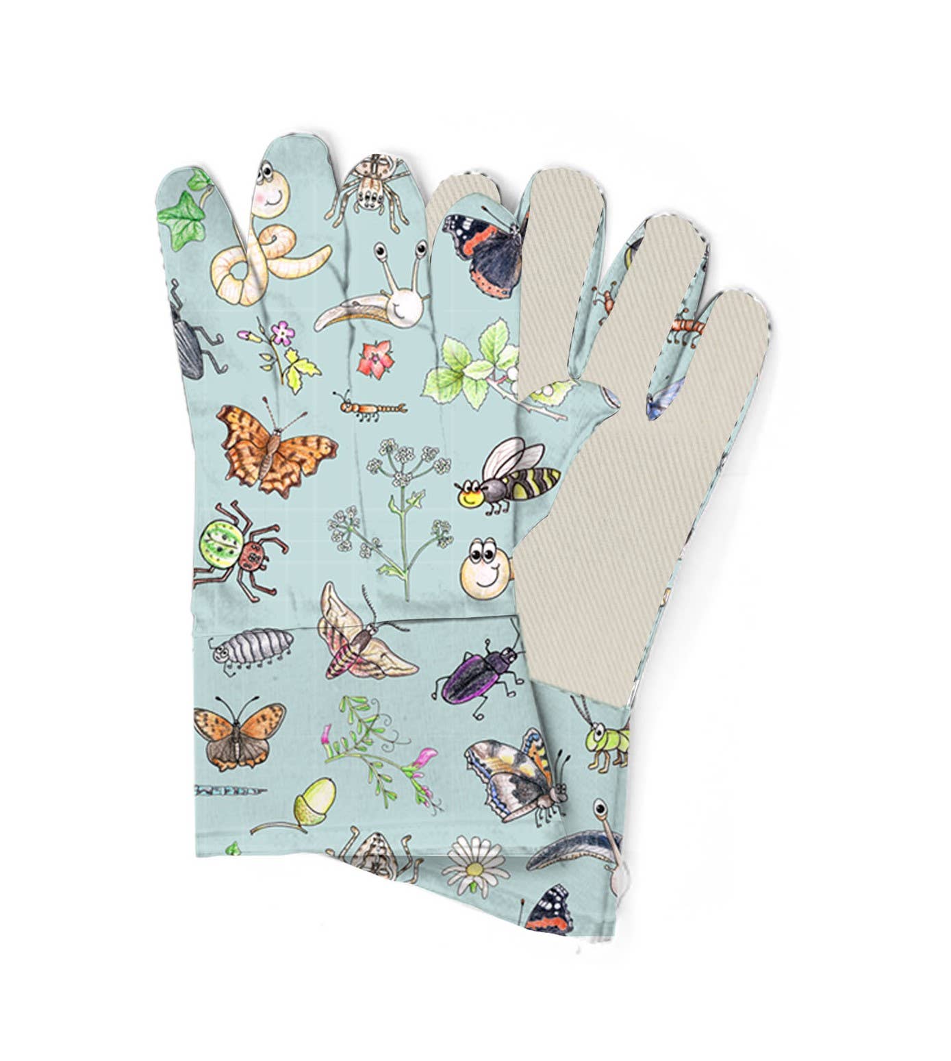 Children's Garden Gloves, Kneeler and Apron Gift Set