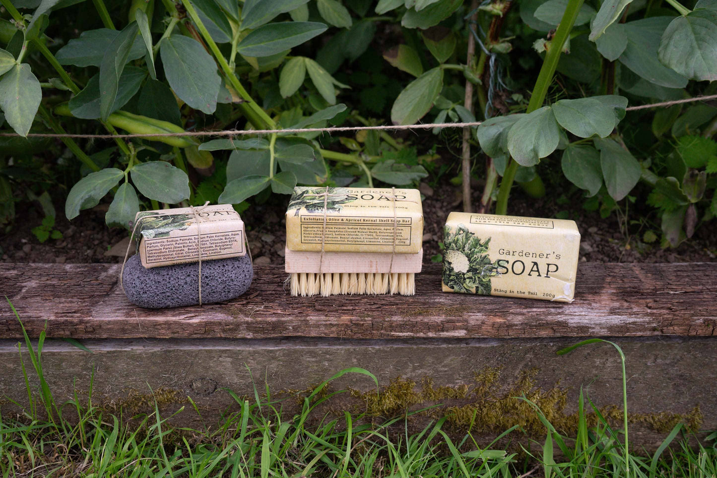 Gardener's Exfoliating Olive Soap.