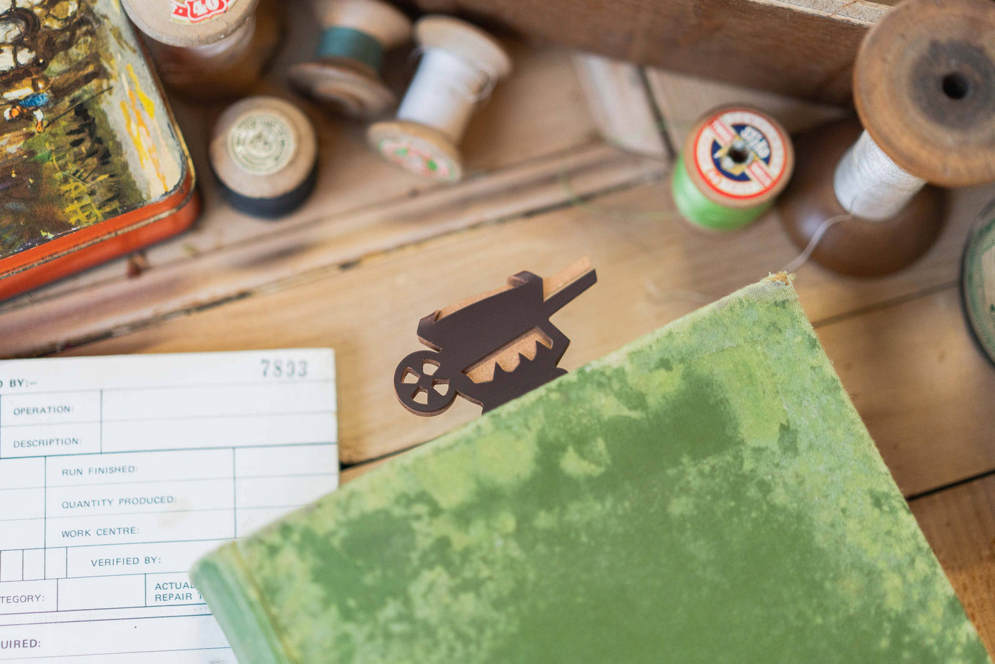 Assorted Leather Garden Bookmarks | Read | Mark | Journal