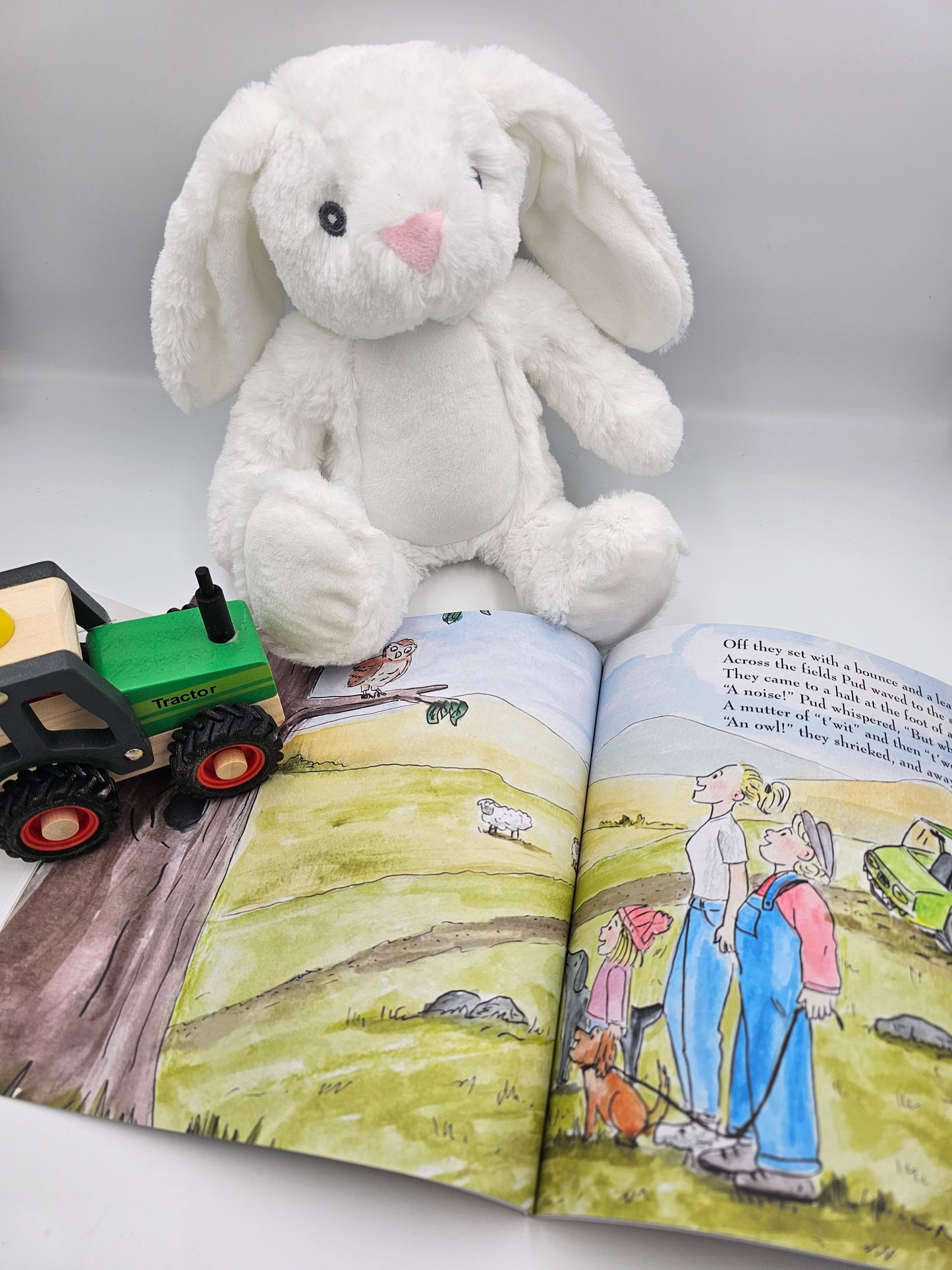 Inside page of Pud's Really Smart Adventure rhyming children's story