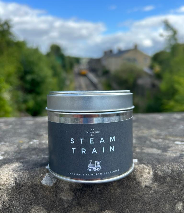 Steam Train Candle