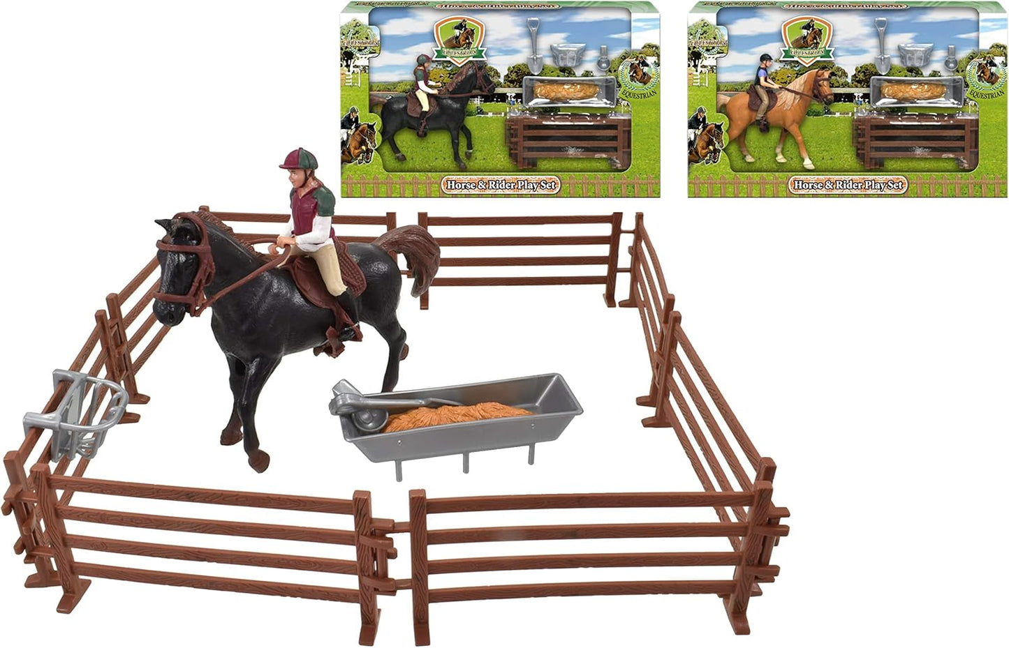 Horse and Rider Playset