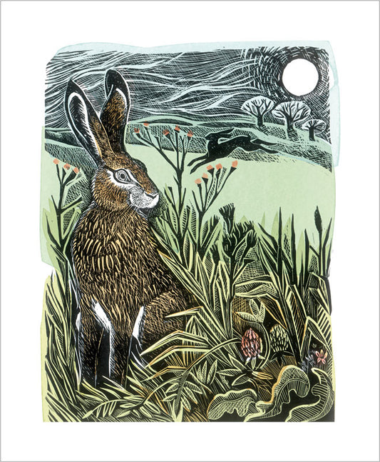 Hidden Hares Card