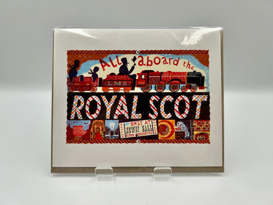Royal Scot Greeting Card