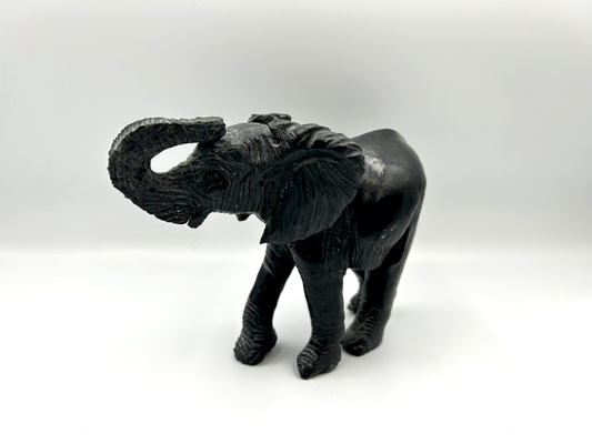 Hand Carved Stone Elephant Sculpture